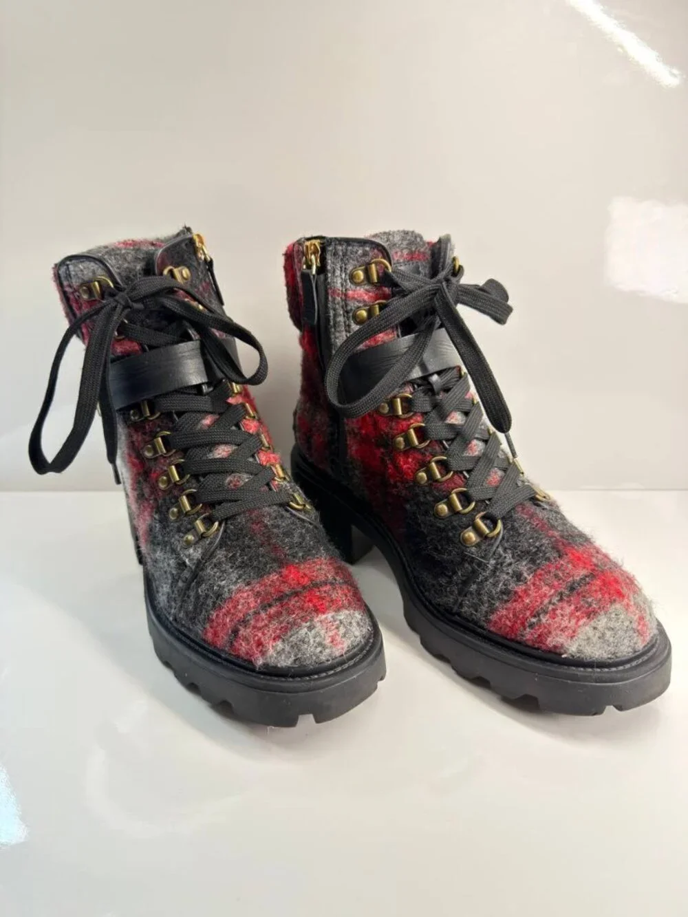 Tod’s Wool Hiking Boots – Women’s EU 38.5 / US 8 - Picture 2 of 16